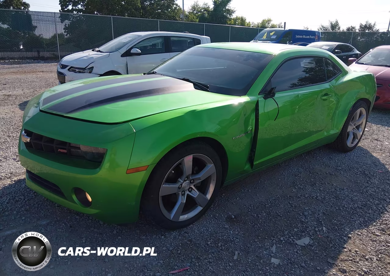 2011 Chevrolet Camaro 2Lt VIN:2G1FC1ED3B9135722 - 2