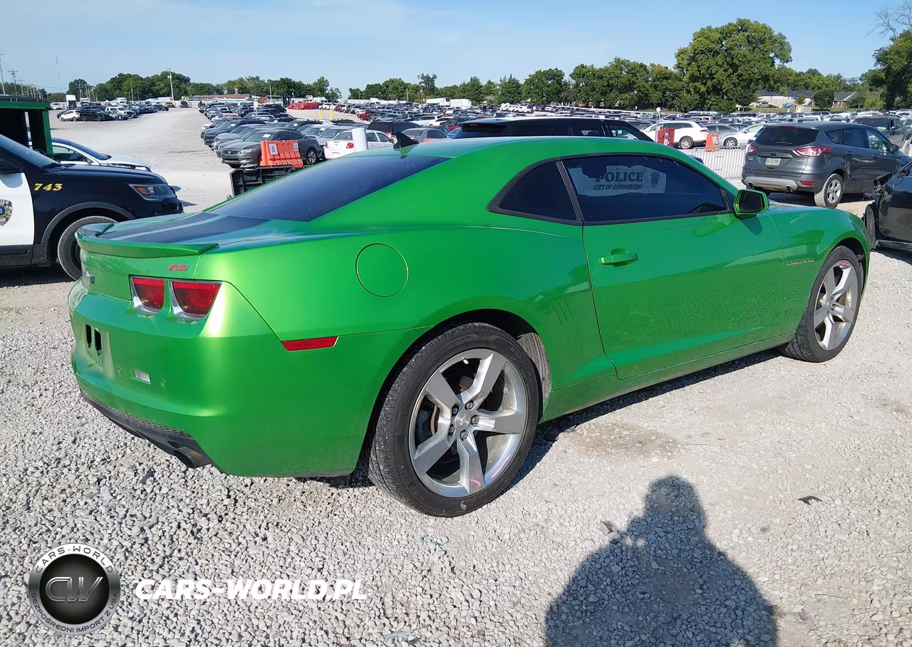 2011 Chevrolet Camaro 2Lt VIN:2G1FC1ED3B9135722 - 4