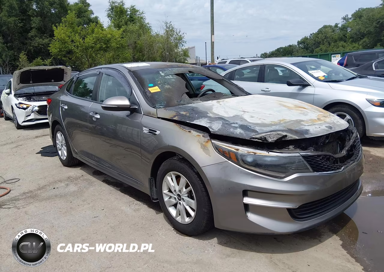 2016 Kia Optima Lx VIN:5XXGT4L30GG026237 - 1