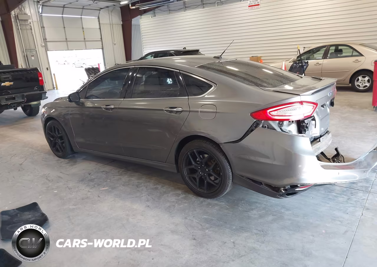2014 Ford Fusion Titanium VIN:3FA6P0K98ER311447 - 3