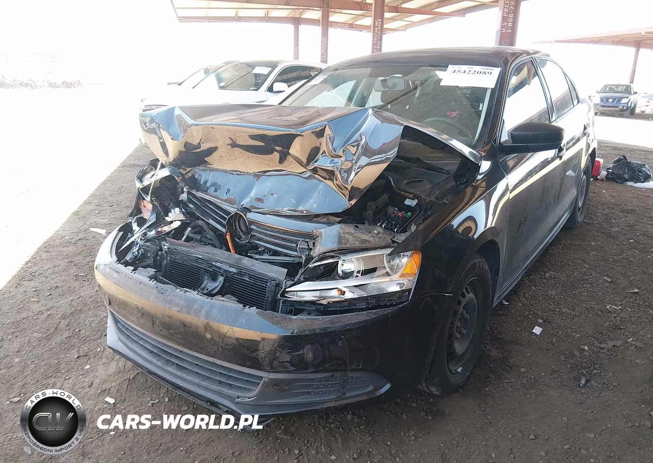 2014 Volkswagen Jetta 2.0L S VIN:3VW2K7AJ6EM440826 - 2
