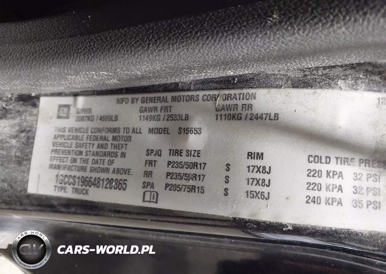 2004 Chevrolet Colorado Ls VIN:1GCCS196648120865 - 9