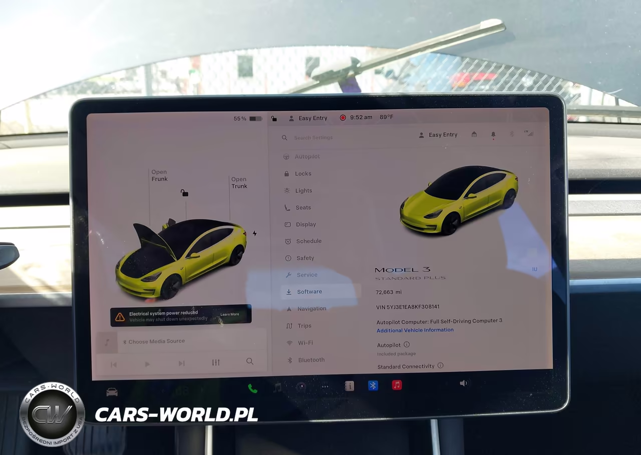 2019 Tesla Model 3 Long Range-Mid Range-Standard Range-Standard Range Plus VIN:5YJ3E1EA8KF308141 - 19