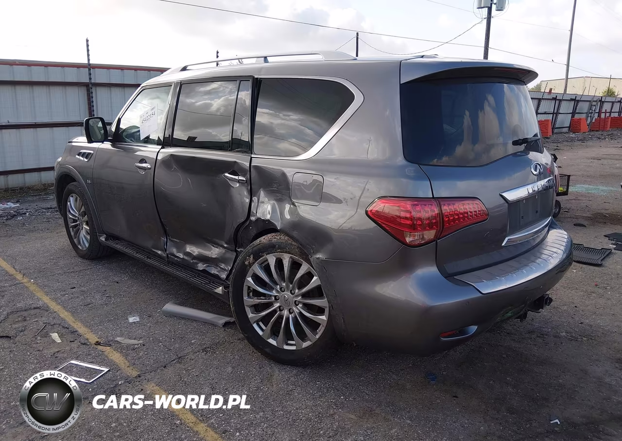 2017 Infiniti Qx80 VIN:JN8AZ2NF5H9646732 - 3