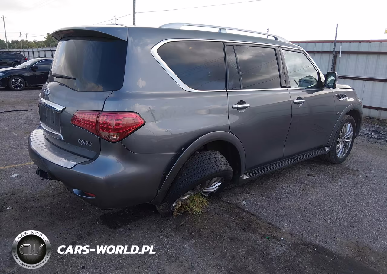 2017 Infiniti Qx80 VIN:JN8AZ2NF5H9646732 - 4