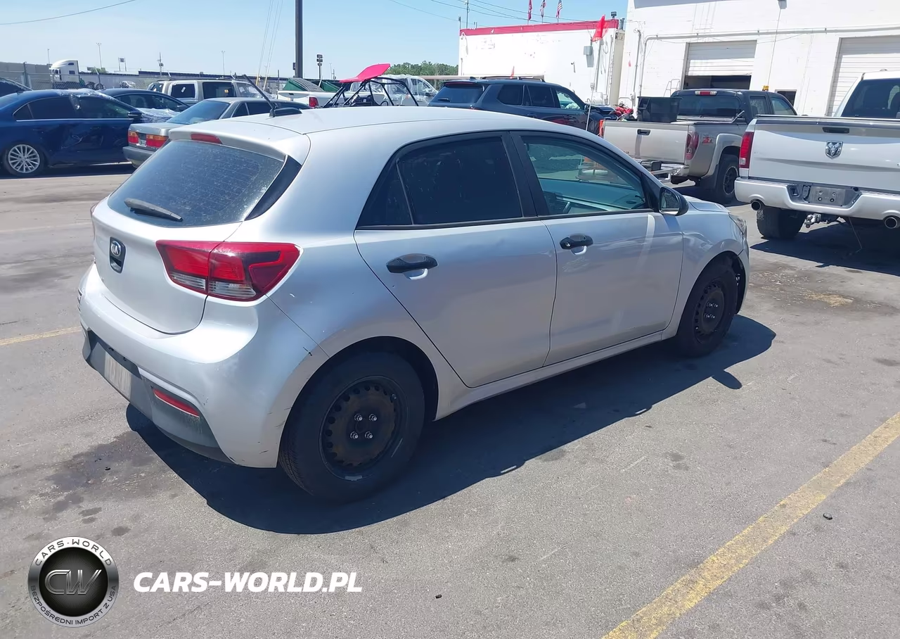 2018 Kia Rio Lx VIN:3KPA25AB2JE064917 - 4