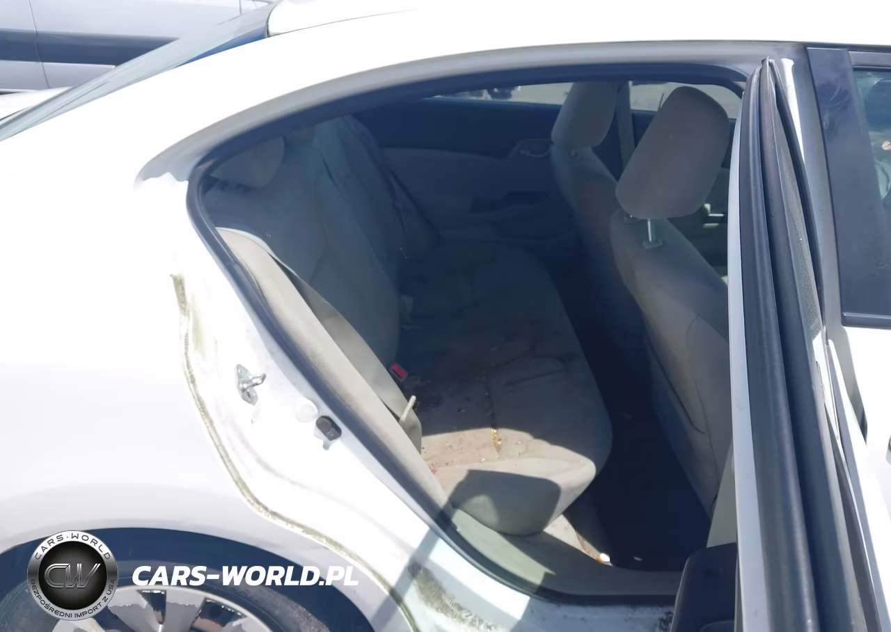 2012 Honda Civic Lx VIN:19XFB2F5XCE330775 - 8