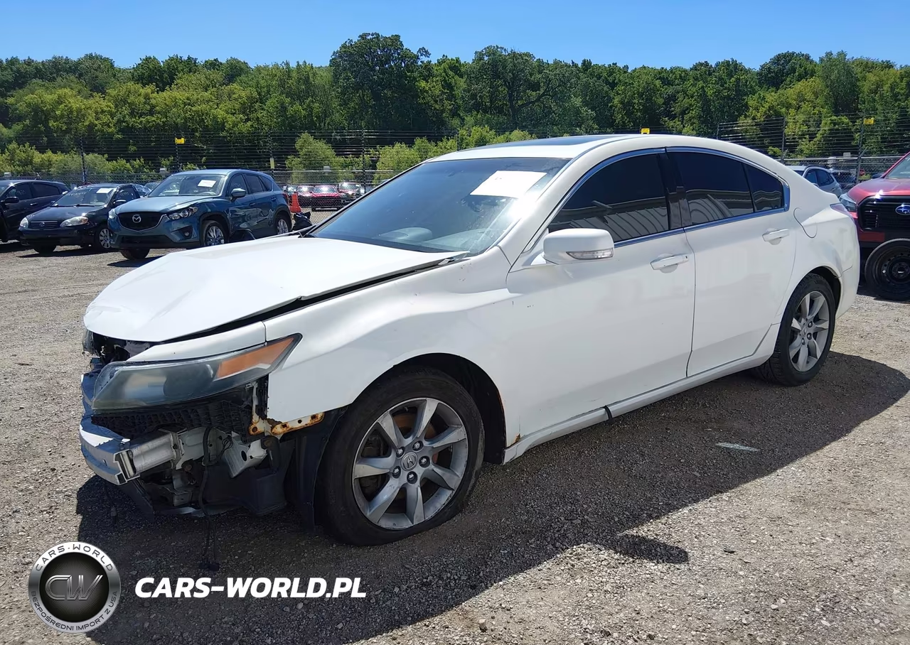 2012 Acura Tl 3.5 VIN:19UUA8F21CA022370 - 2