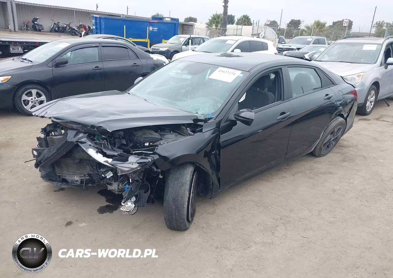 2021 Hyundai Elantra Sel VIN:5NPLM4AG2MH003205 - 2