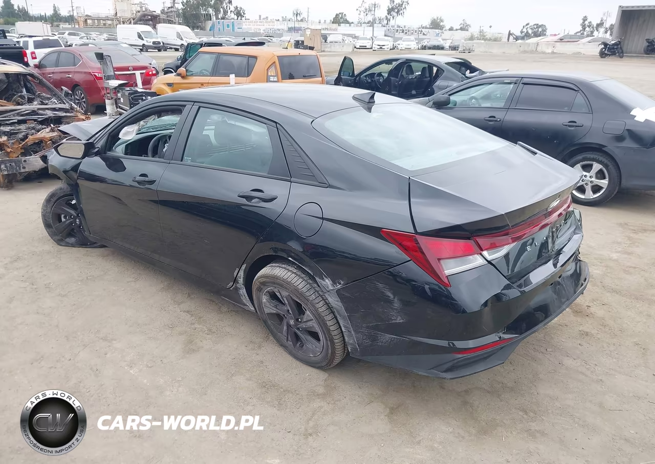 2021 Hyundai Elantra Sel VIN:5NPLM4AG2MH003205 - 3
