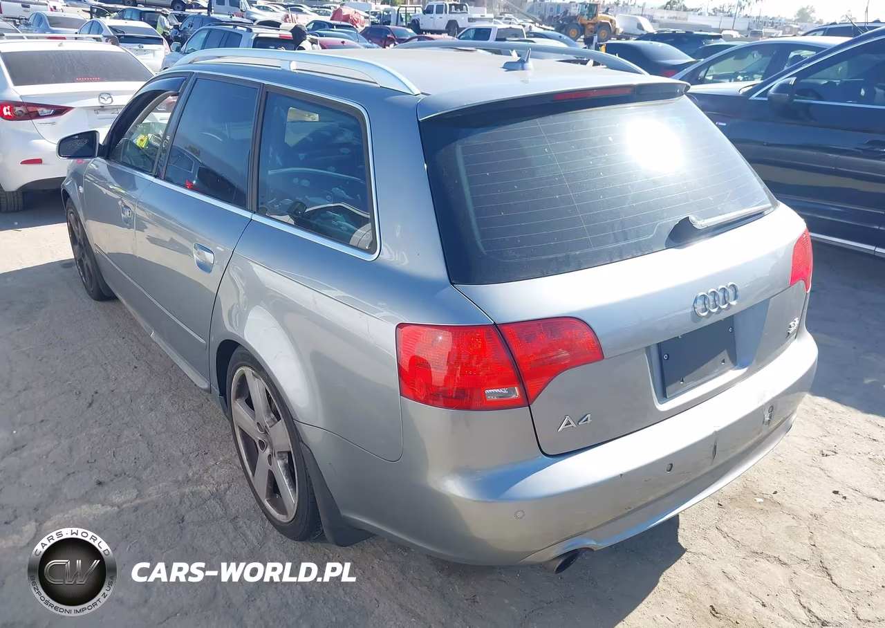 2008 Audi A4 3.2 VIN:WAUKH98E88A082682 - 3