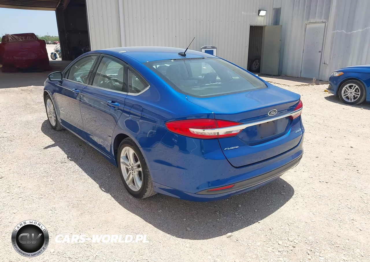 2018 Ford Fusion Hybrid S VIN:3FA6P0UU7JR209472 - 3