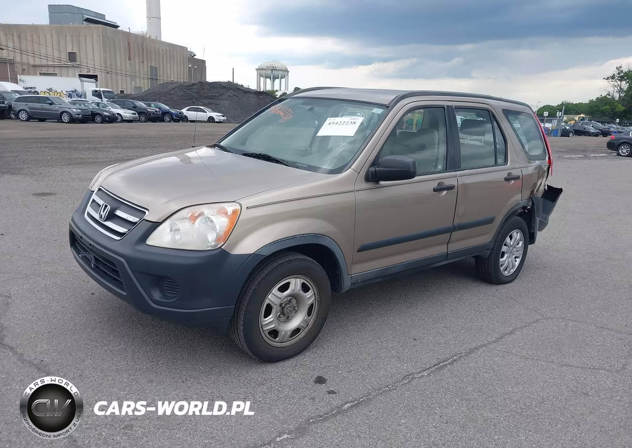 2005 Honda Cr-V Lx VIN:JHLRD68555C008036 - 2