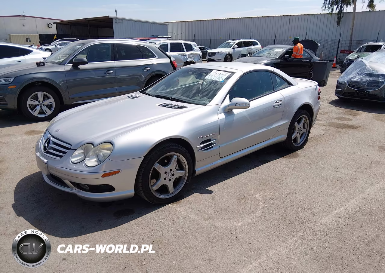 2003 Mercedes-Benz Sl 55 Amg VIN:WDBSK74FX3F037129 - 2