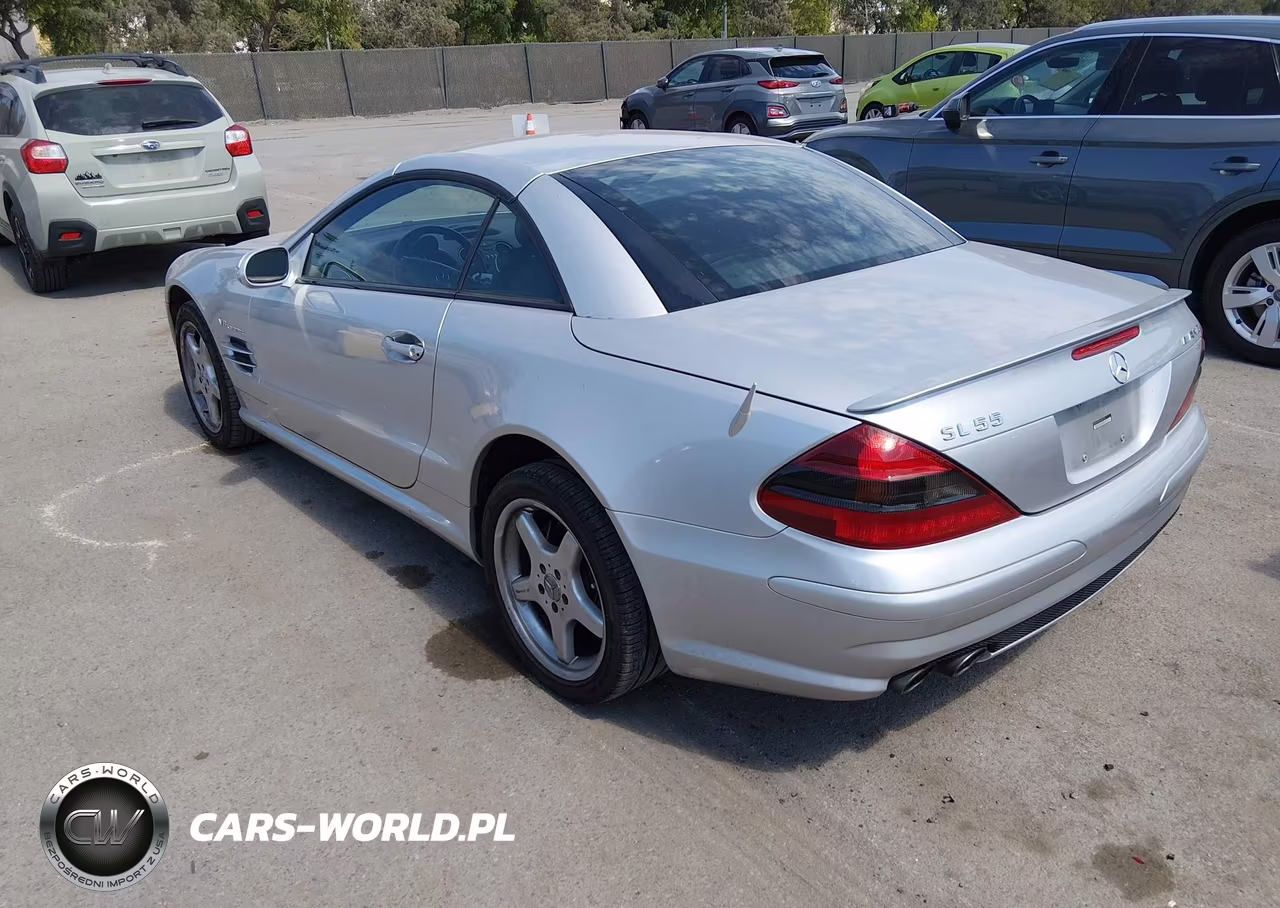 2003 Mercedes-Benz Sl 55 Amg VIN:WDBSK74FX3F037129 - 3