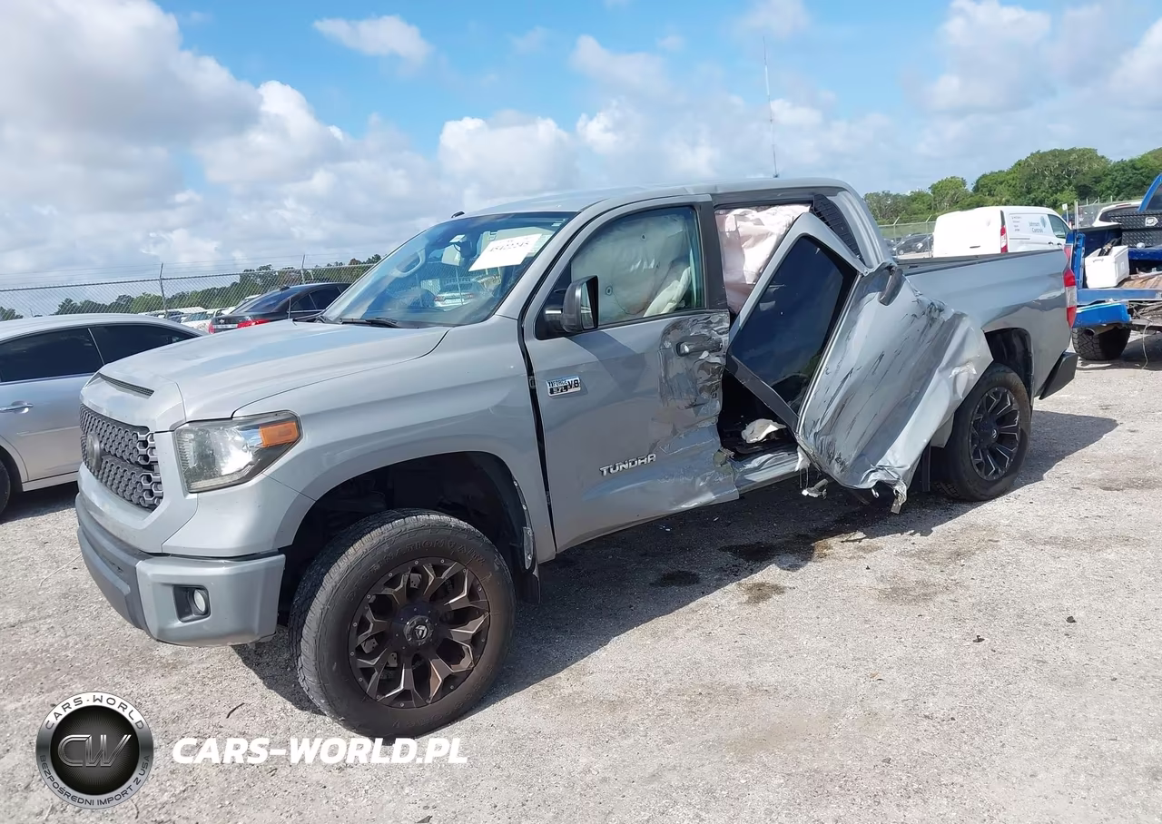 2019 Toyota Tundra Sr5 5.7L V8 VIN:5TFDW5F14KX808939 - 2