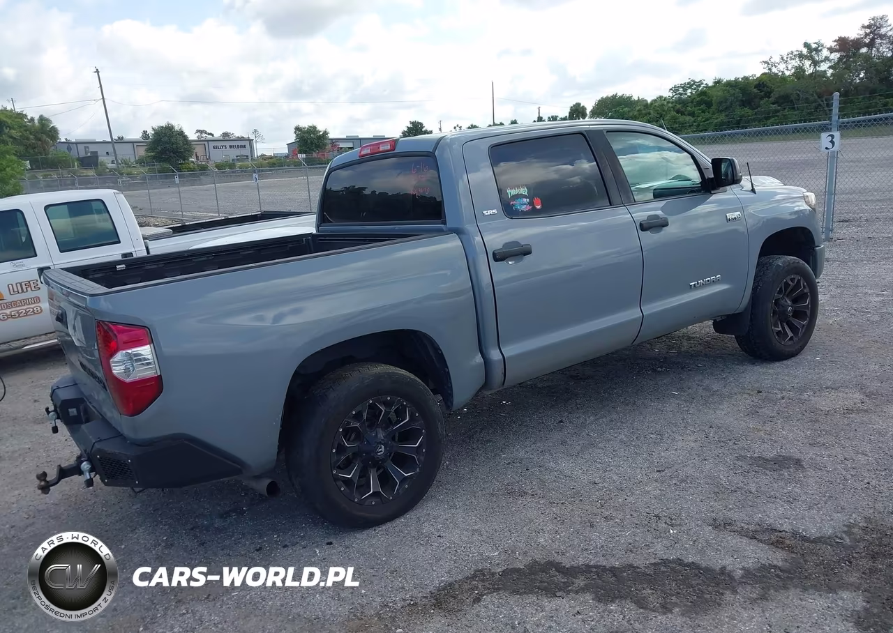 2019 Toyota Tundra Sr5 5.7L V8 VIN:5TFDW5F14KX808939 - 4