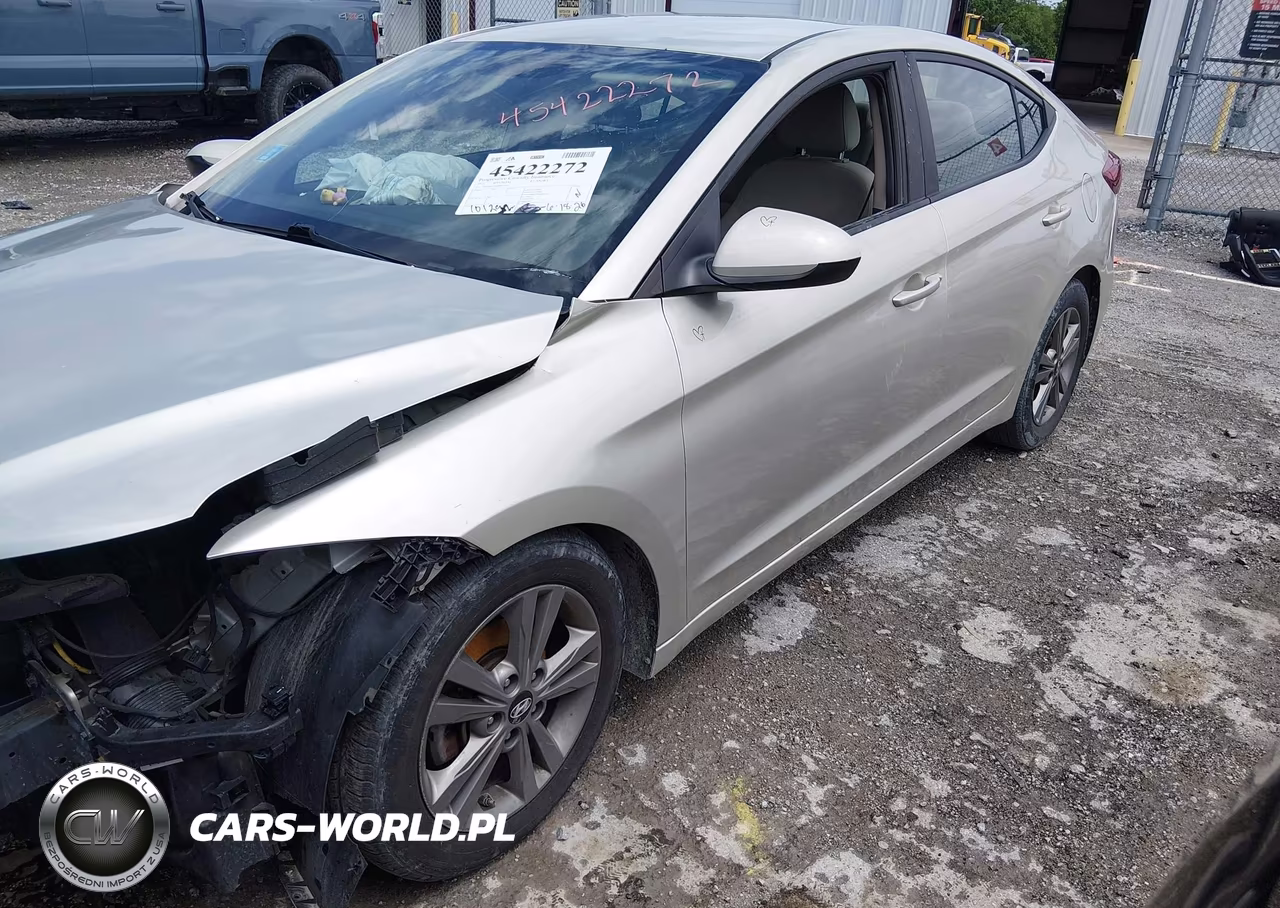 2017 Hyundai Elantra Se VIN:5NPD84LF8HH037412 - 2
