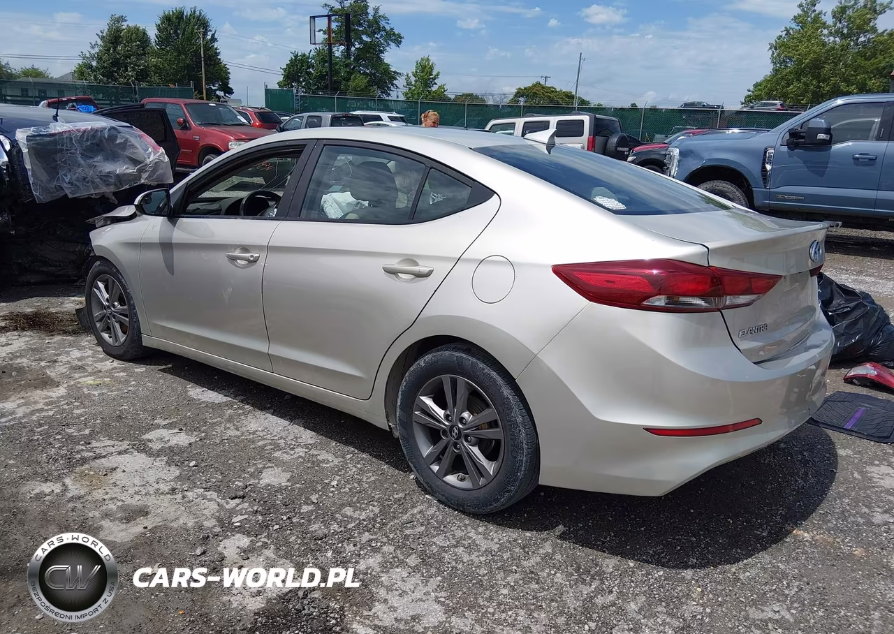 2017 Hyundai Elantra Se VIN:5NPD84LF8HH037412 - 3