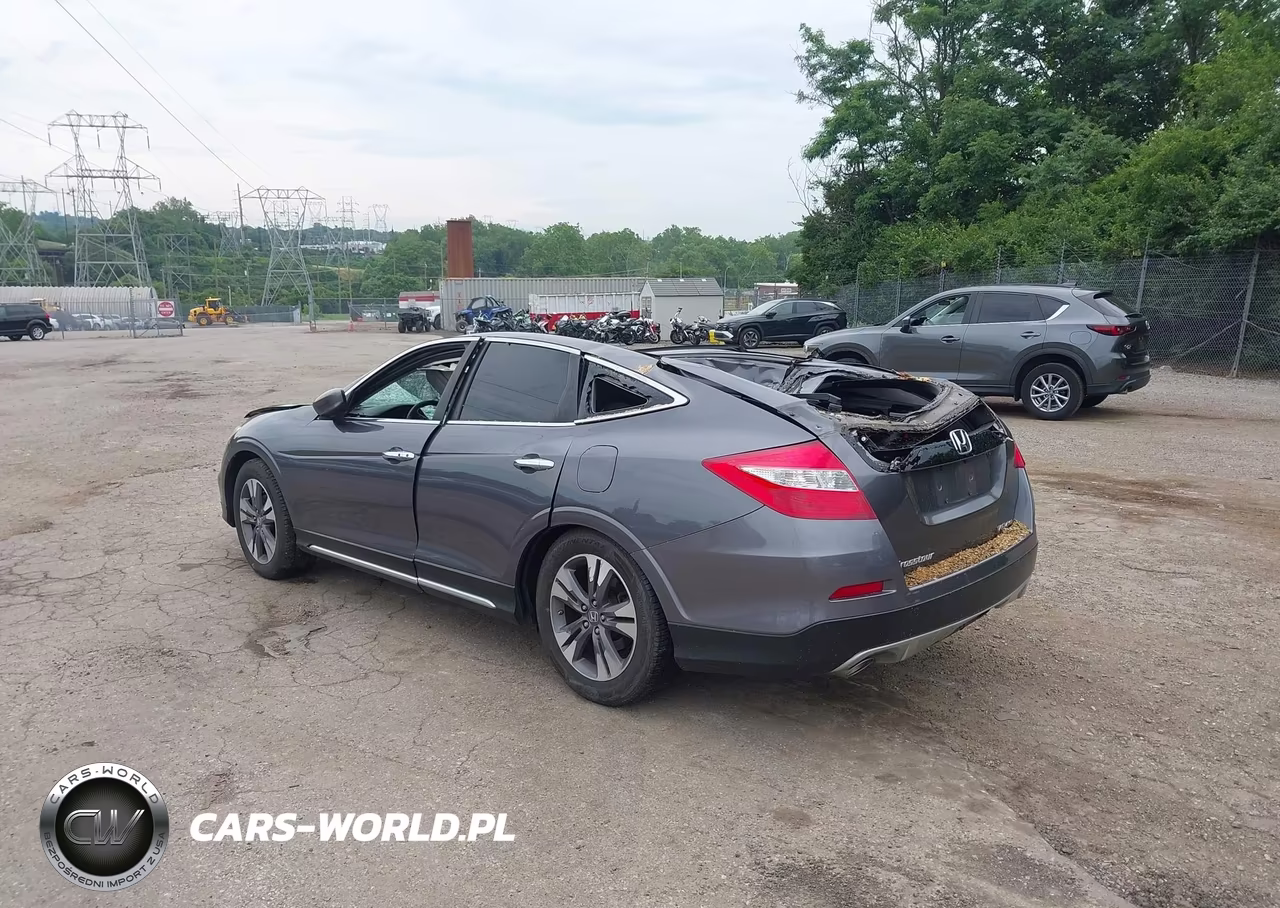 2015 Honda Crosstour Ex-L V6 VIN:5J6TF2H54FL004092 - 3