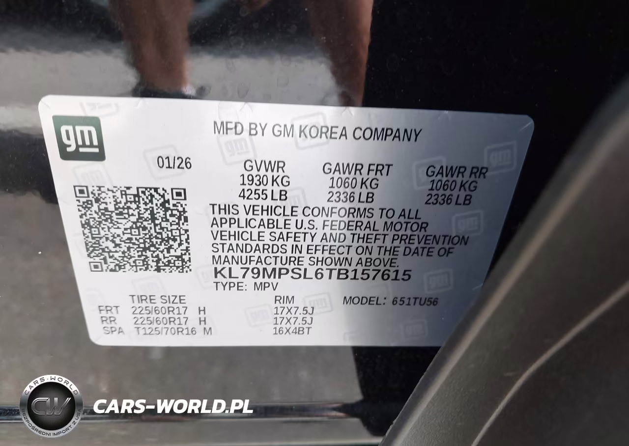 2026 Chevrolet Trailblazer Fwd Lt VIN:KL79MPSL6TB157615 - 9