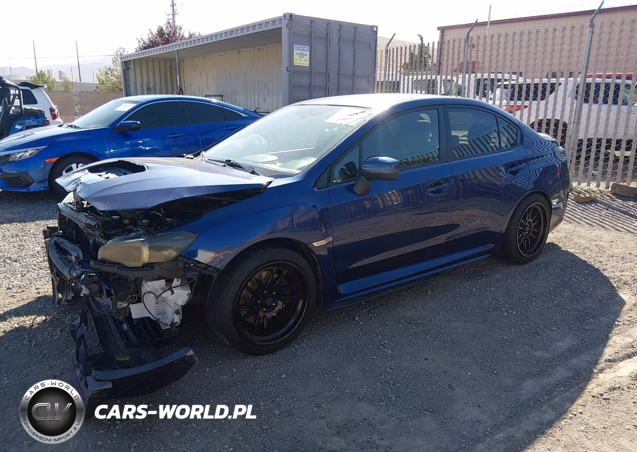 2015 Subaru Wrx VIN:JF1VA1A66F9813221 - 2