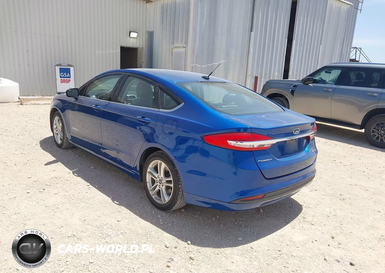 2018 Ford Fusion Hybrid S VIN:3FA6P0UU1JR254391 - 3