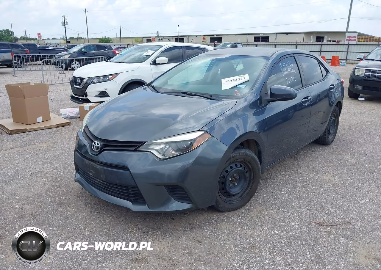 2015 Toyota Corolla L VIN:5YFBURHE9FP227199 - 2