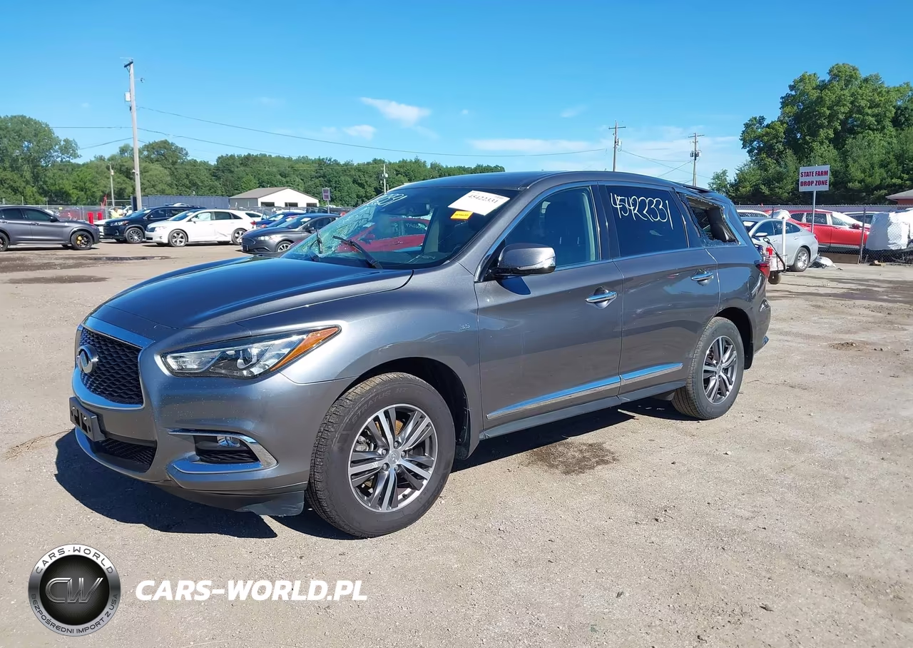 2020 Infiniti Qx60 Pure Awd VIN:5N1DL0MM7LC544757 - 2