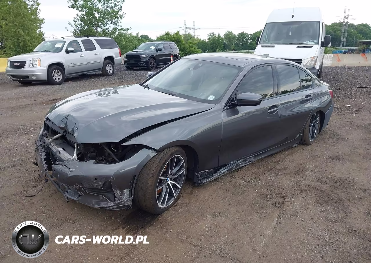 2021 BMW 330I xDrive VIN:3MW5R7J00M8B88031 - 2