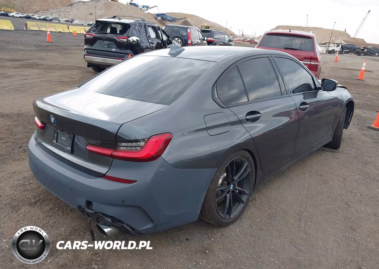 2021 BMW 330I xDrive VIN:3MW5R7J00M8B88031 - 4
