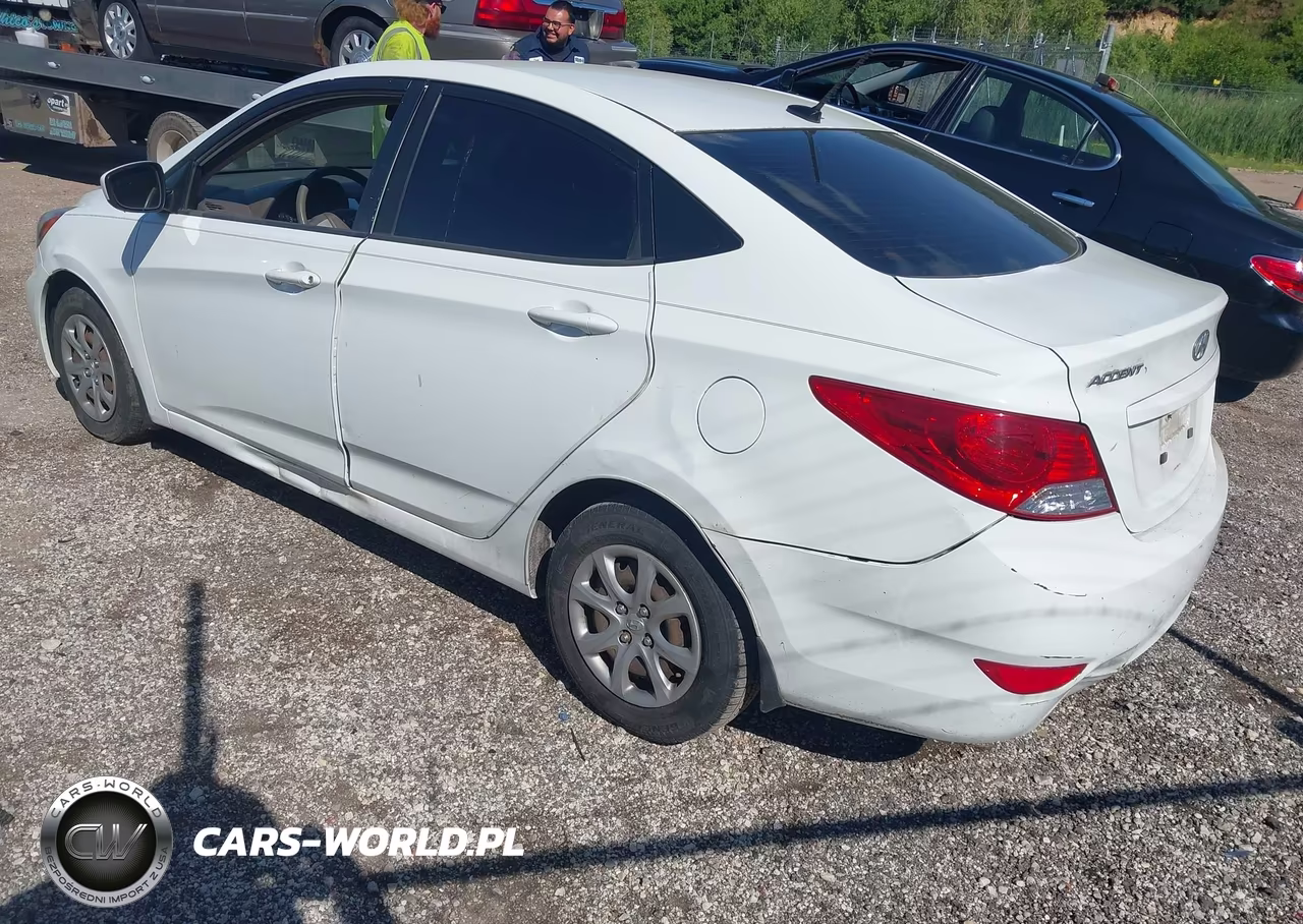 2012 Hyundai Accent Gls VIN:KMHCT4AE6CU208320 - 3