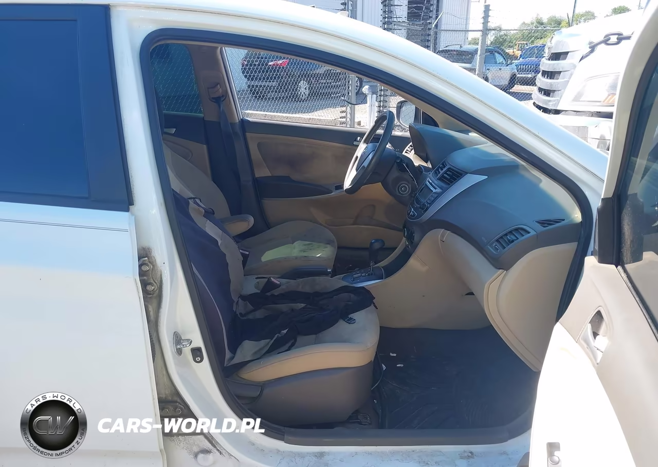 2012 Hyundai Accent Gls VIN:KMHCT4AE6CU208320 - 5