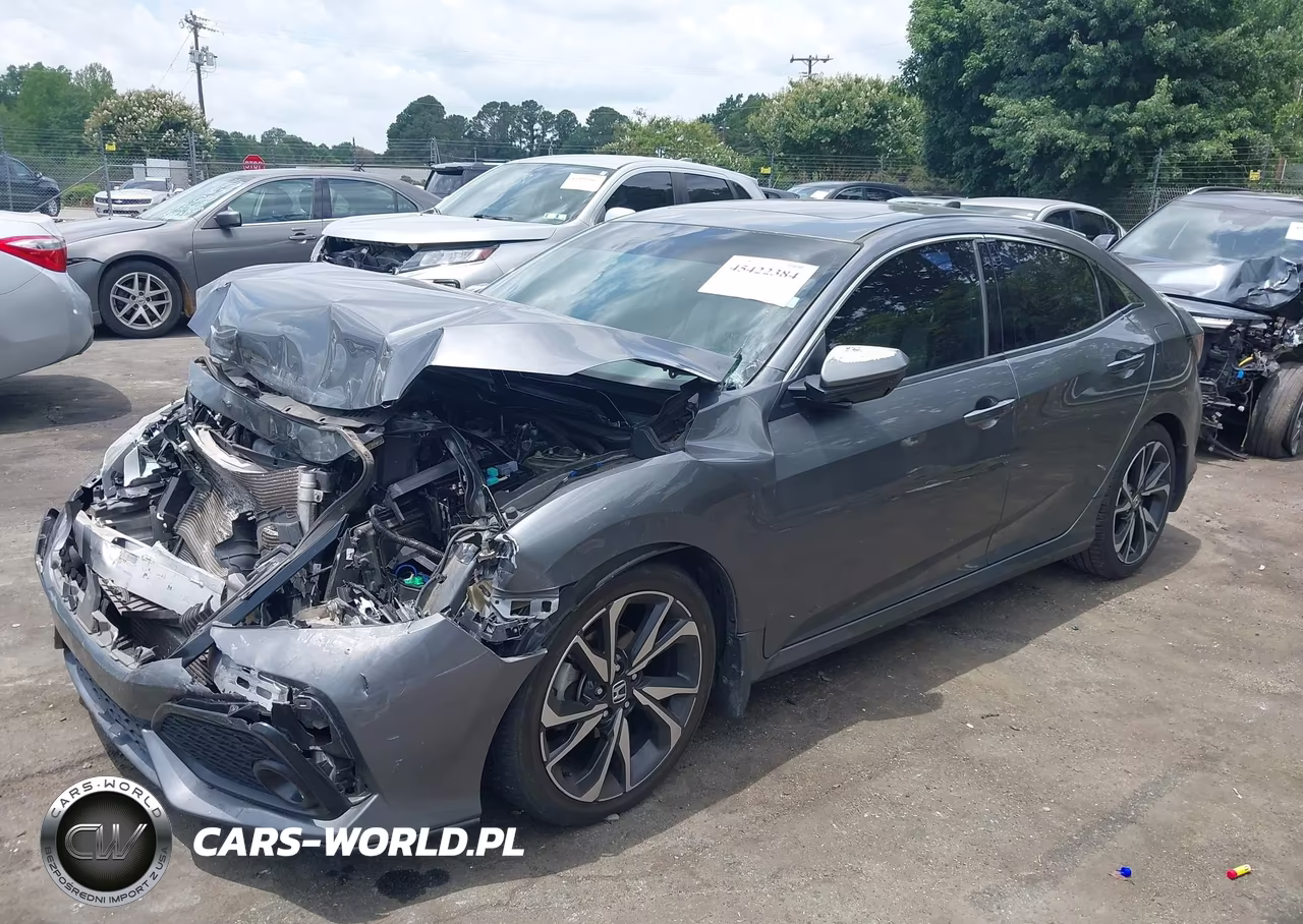 2017 Honda Civic Ex VIN:SHHFK7H57HU233852 - 2