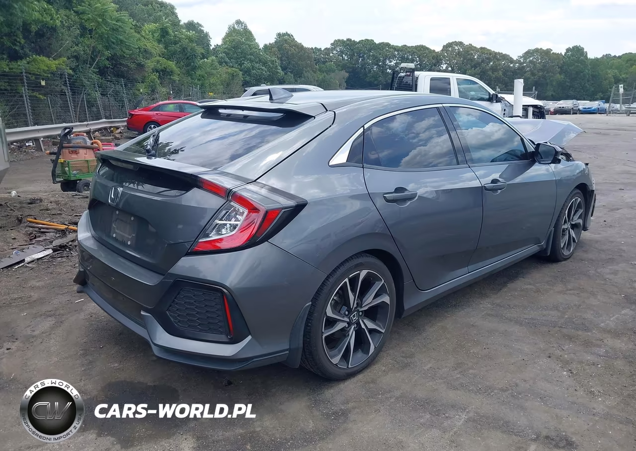 2017 Honda Civic Ex VIN:SHHFK7H57HU233852 - 4