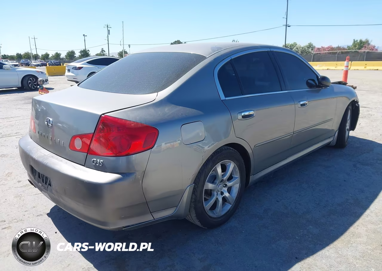 2006 Infiniti G35 VIN:JNKCV51E76M504485 - 4