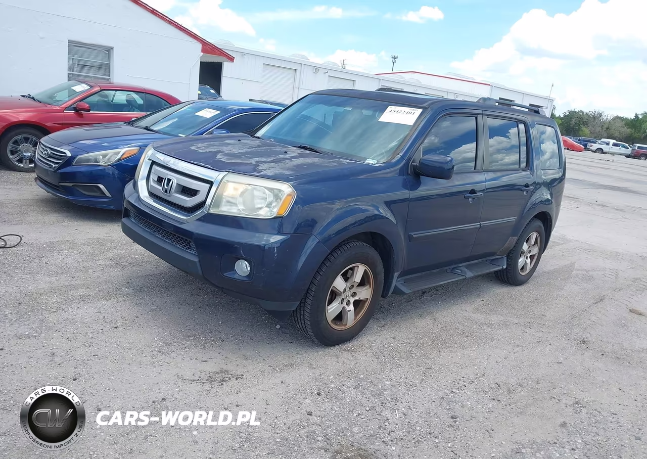 2011 Honda Pilot Ex-L VIN:5FNYF3H50BB052543 - 2