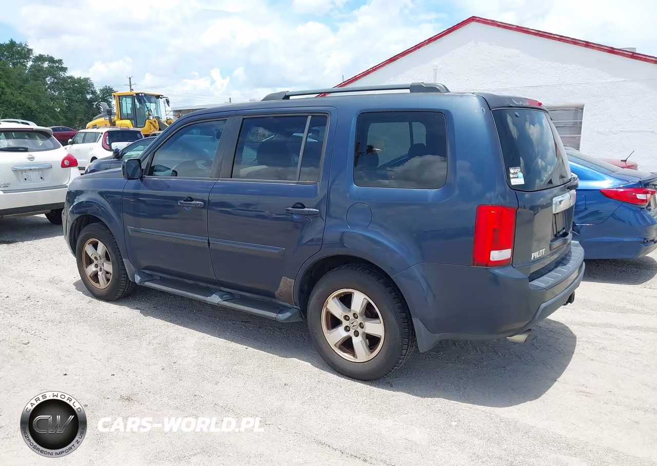2011 Honda Pilot Ex-L VIN:5FNYF3H50BB052543 - 3