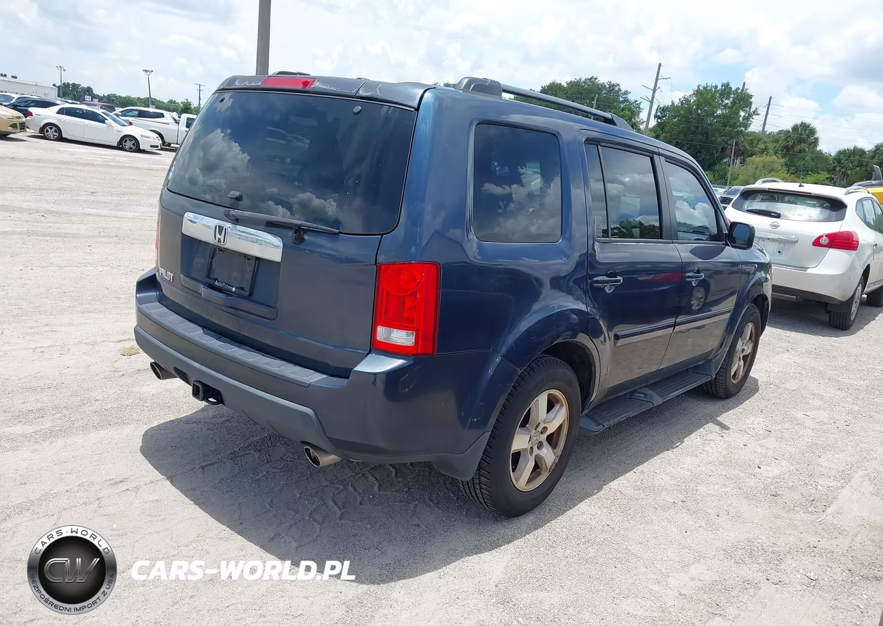 2011 Honda Pilot Ex-L VIN:5FNYF3H50BB052543 - 4