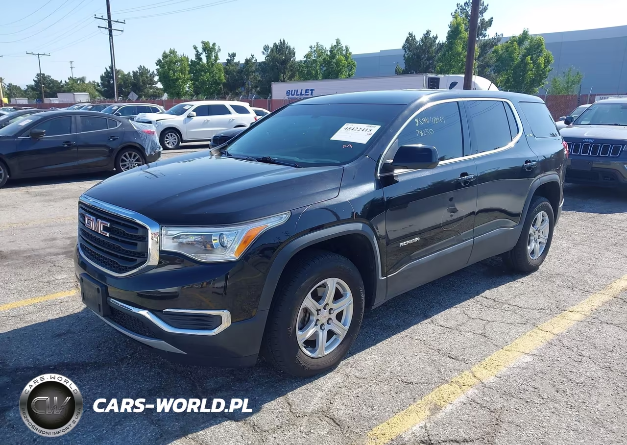 2019 GMC Acadia Sle-1 VIN:1GKKNRLA0KZ284185 - 2