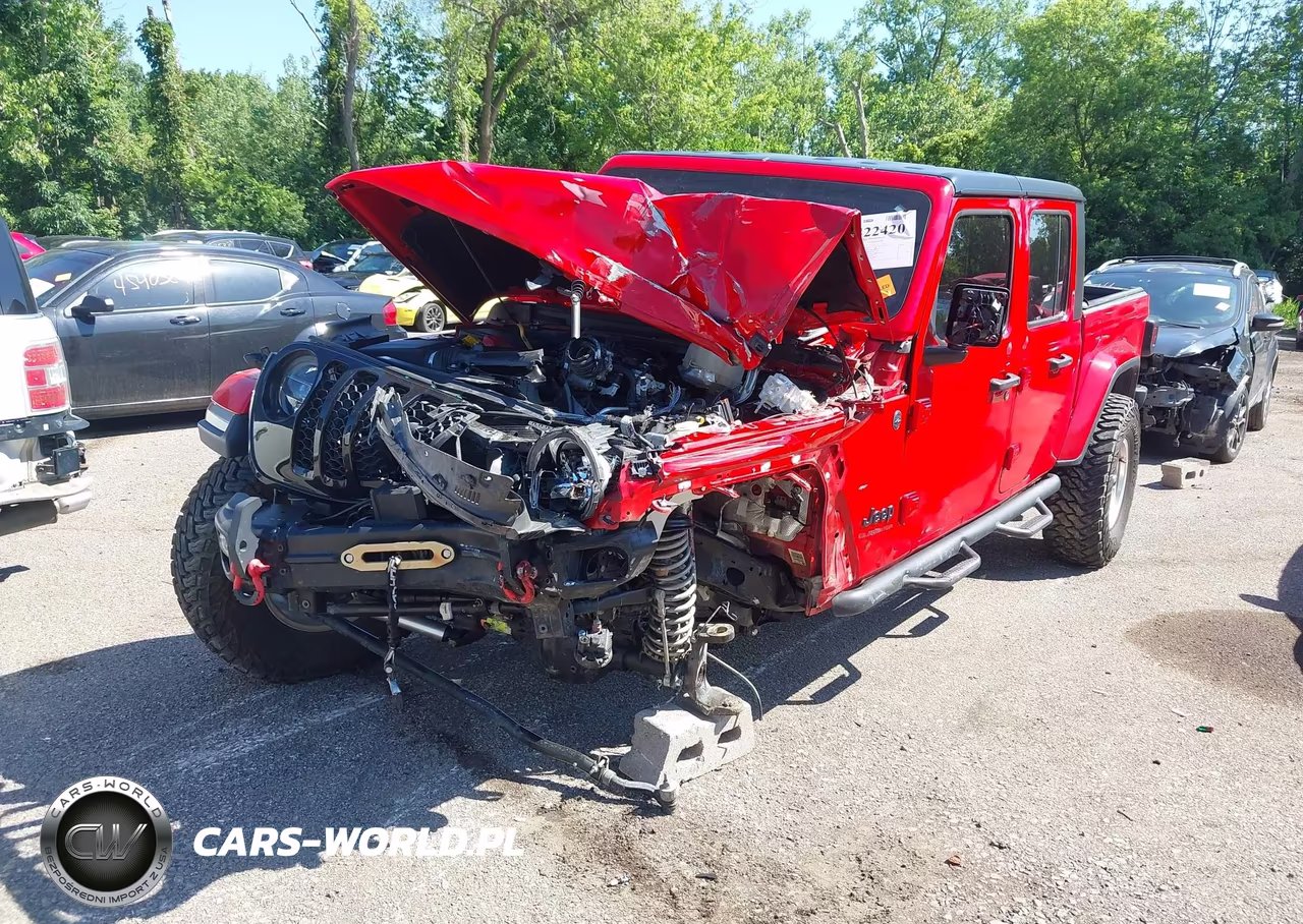 2022 Jeep Gladiator Altitude 4X4 VIN:1C6HJTAG1NL141623 - 2