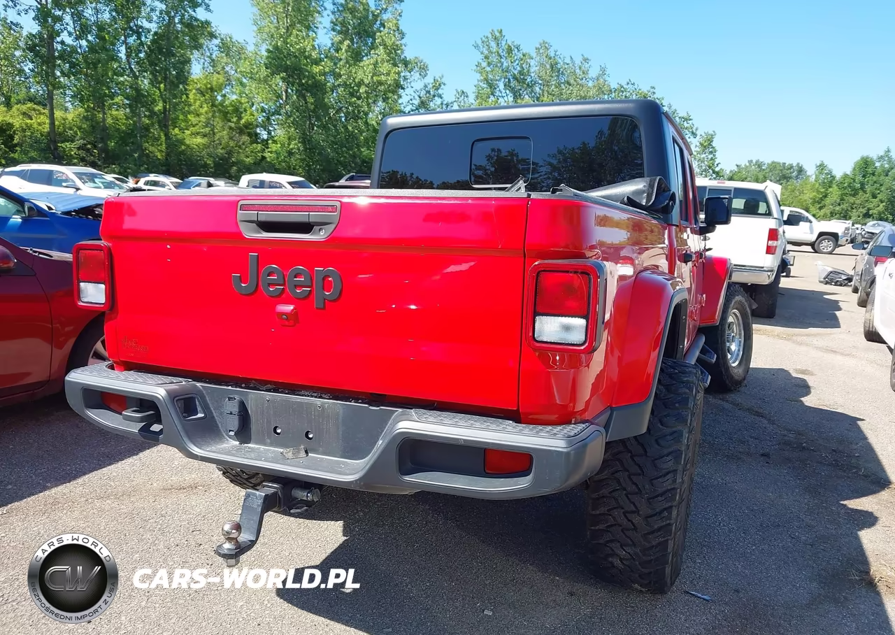 2022 Jeep Gladiator Altitude 4X4 VIN:1C6HJTAG1NL141623 - 4