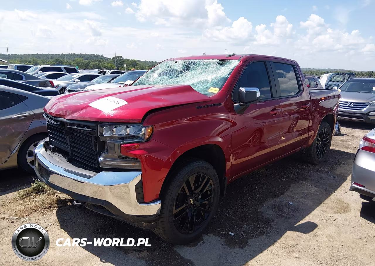 2021 Chevrolet Silverado 1500 4Wd Short Bed Lt VIN:3GCUYDED3MG431124 - 2