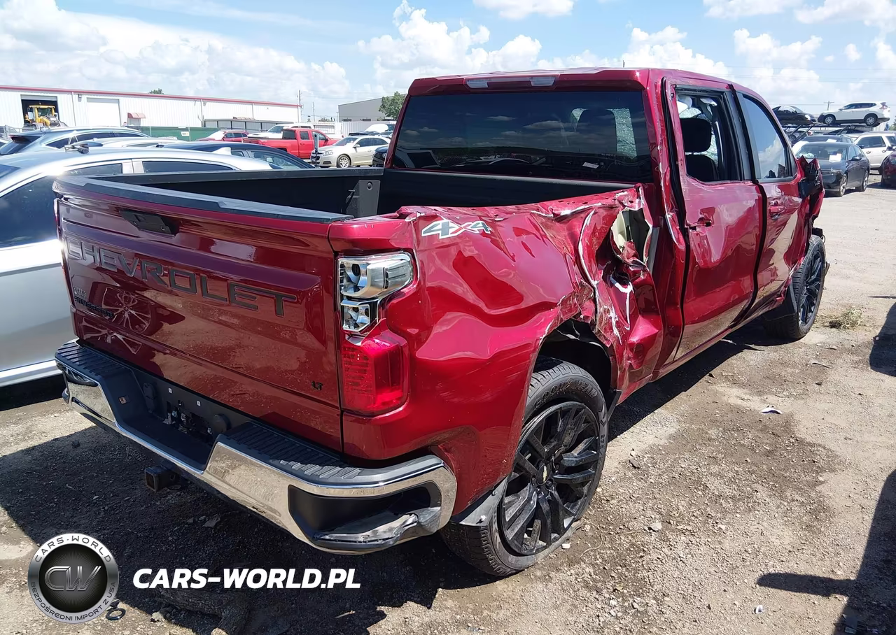 2021 Chevrolet Silverado 1500 4Wd Short Bed Lt VIN:3GCUYDED3MG431124 - 4