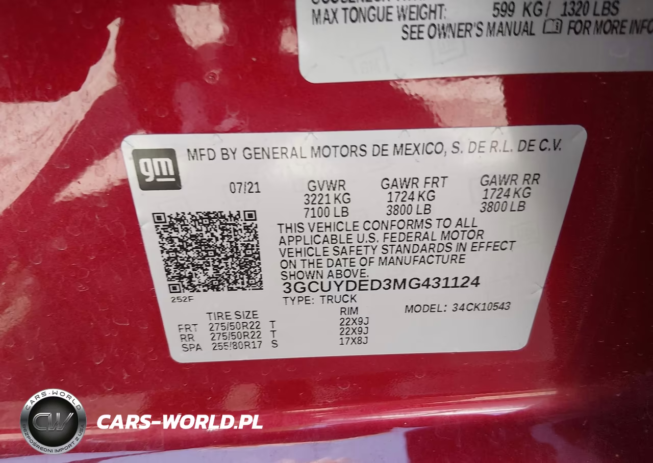2021 Chevrolet Silverado 1500 4Wd Short Bed Lt VIN:3GCUYDED3MG431124 - 9