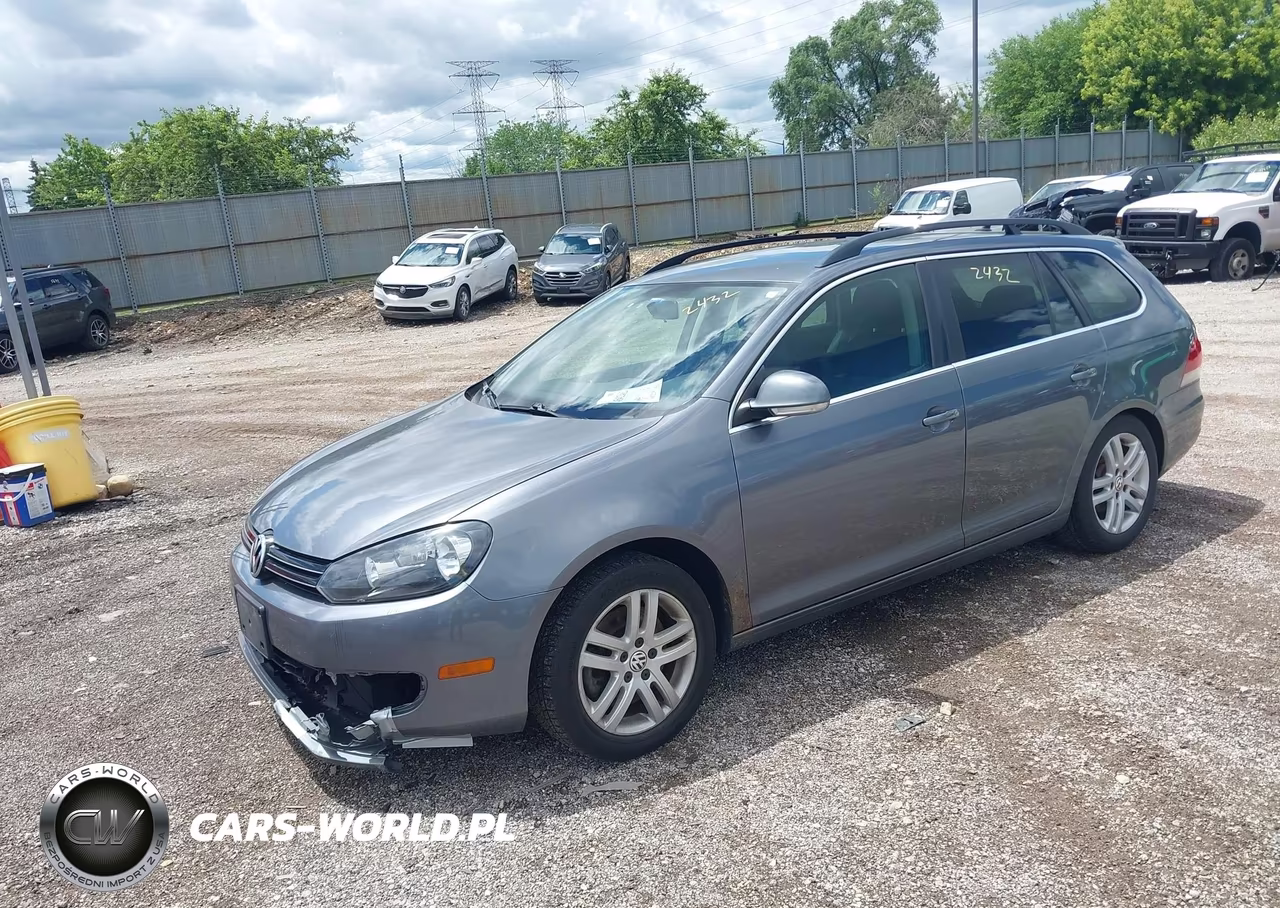 2014 Volkswagen Jetta Sportwagen 2.0L Tdi VIN:3VWPL7AJ4EM602293 - 2