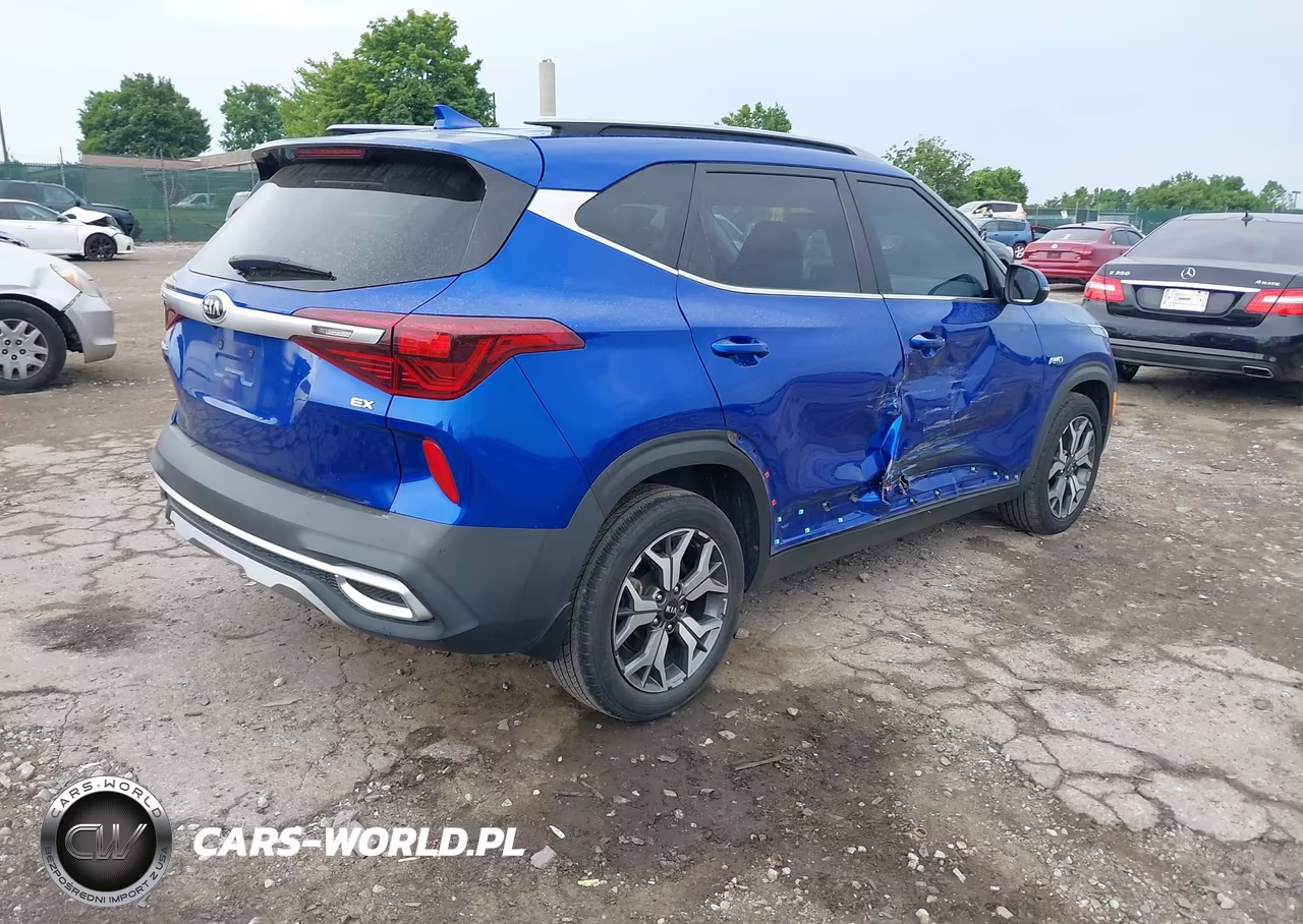 2021 Kia Seltos Ex VIN:KNDERCAA9M7186171 - 4