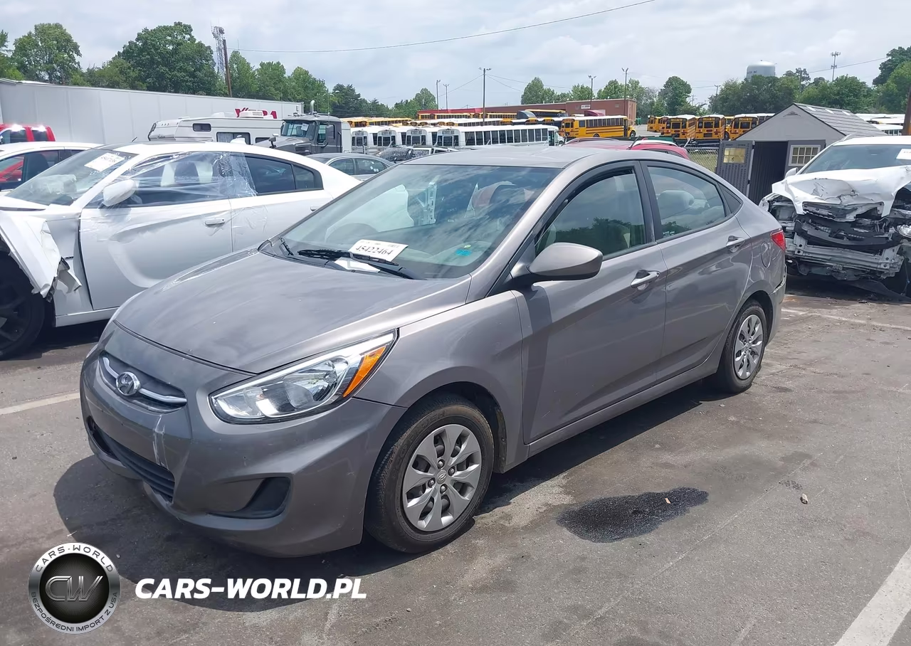 2017 Hyundai Accent Se VIN:KMHCT4AE6HU377597 - 2
