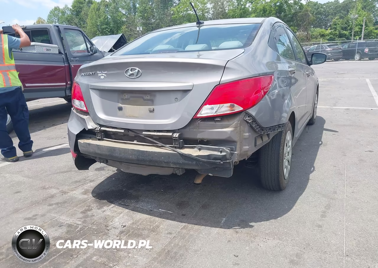 2017 Hyundai Accent Se VIN:KMHCT4AE6HU377597 - 6