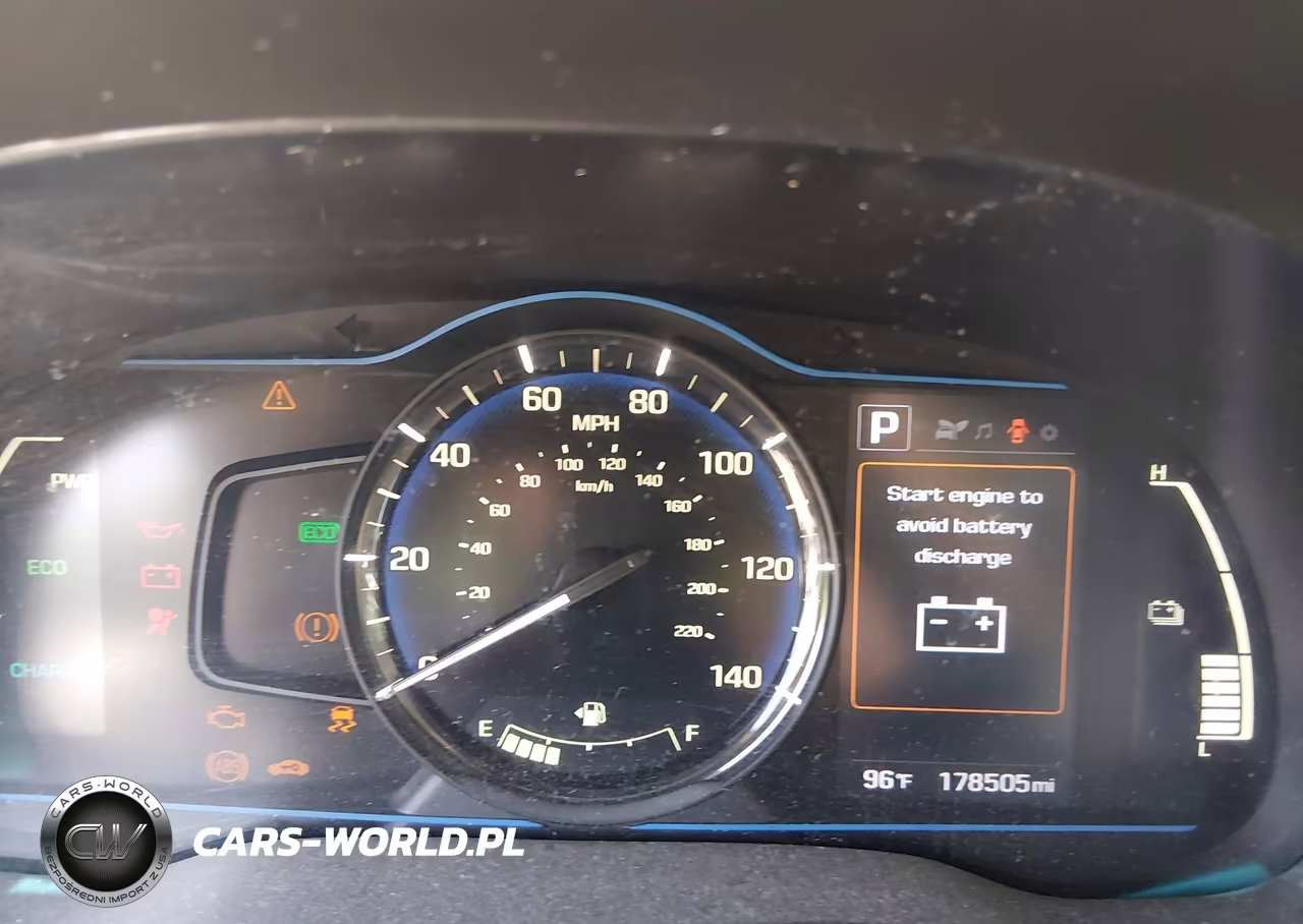 2018 Hyundai Ioniq Hybrid Blue VIN:KMHC65LC1JU060325 - 7